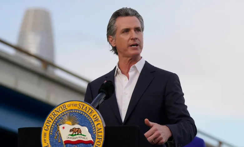 California Gov. Gavin Newsom endorses "fearless" Kamala Harris