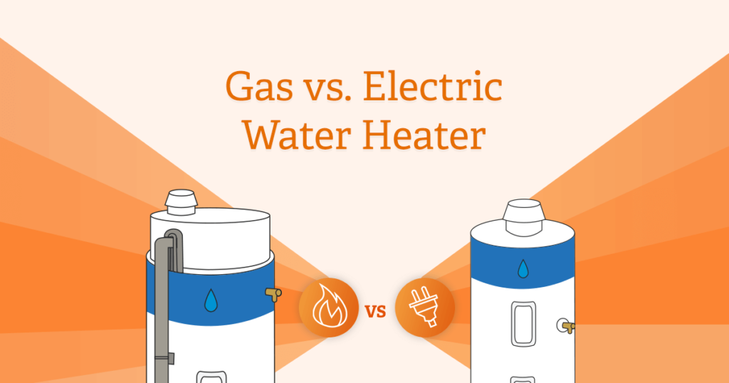 gas vs electric water heater monthly cost