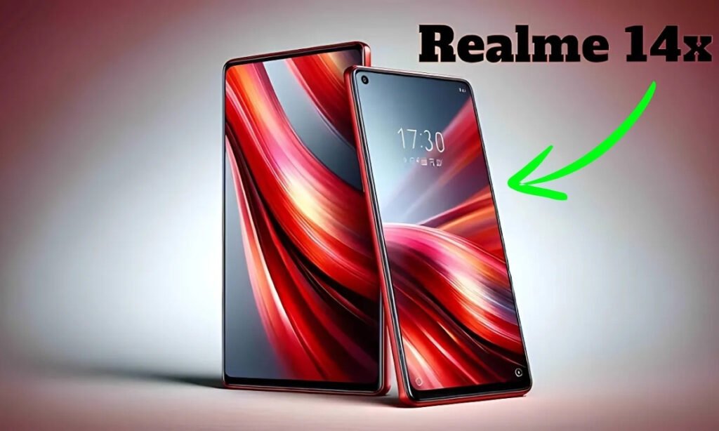 Realme 14x design leaked via render ahead of India launch